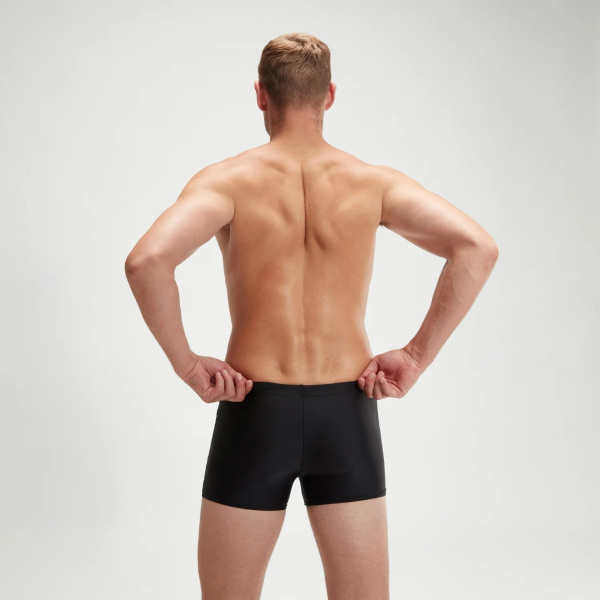Плавки-шорты Speedo Medley Logo Aquashort (Мужской; 34 (50); черный/серый)